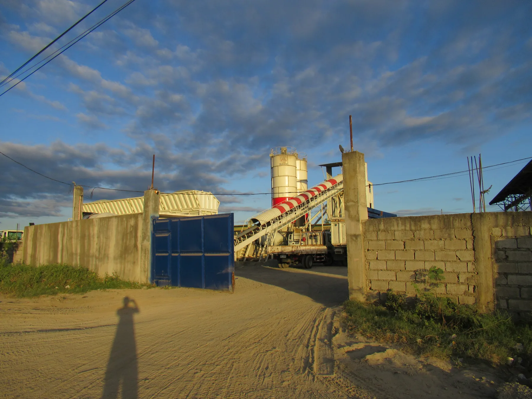 SANY equipment on site