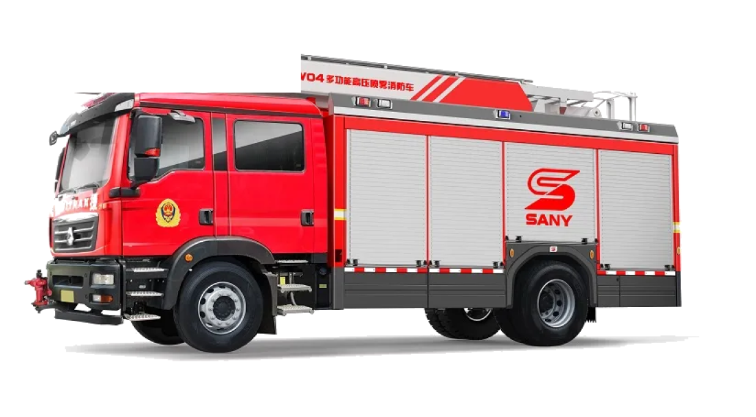 SANY Water Mist Fire Truck alt kateqoriya