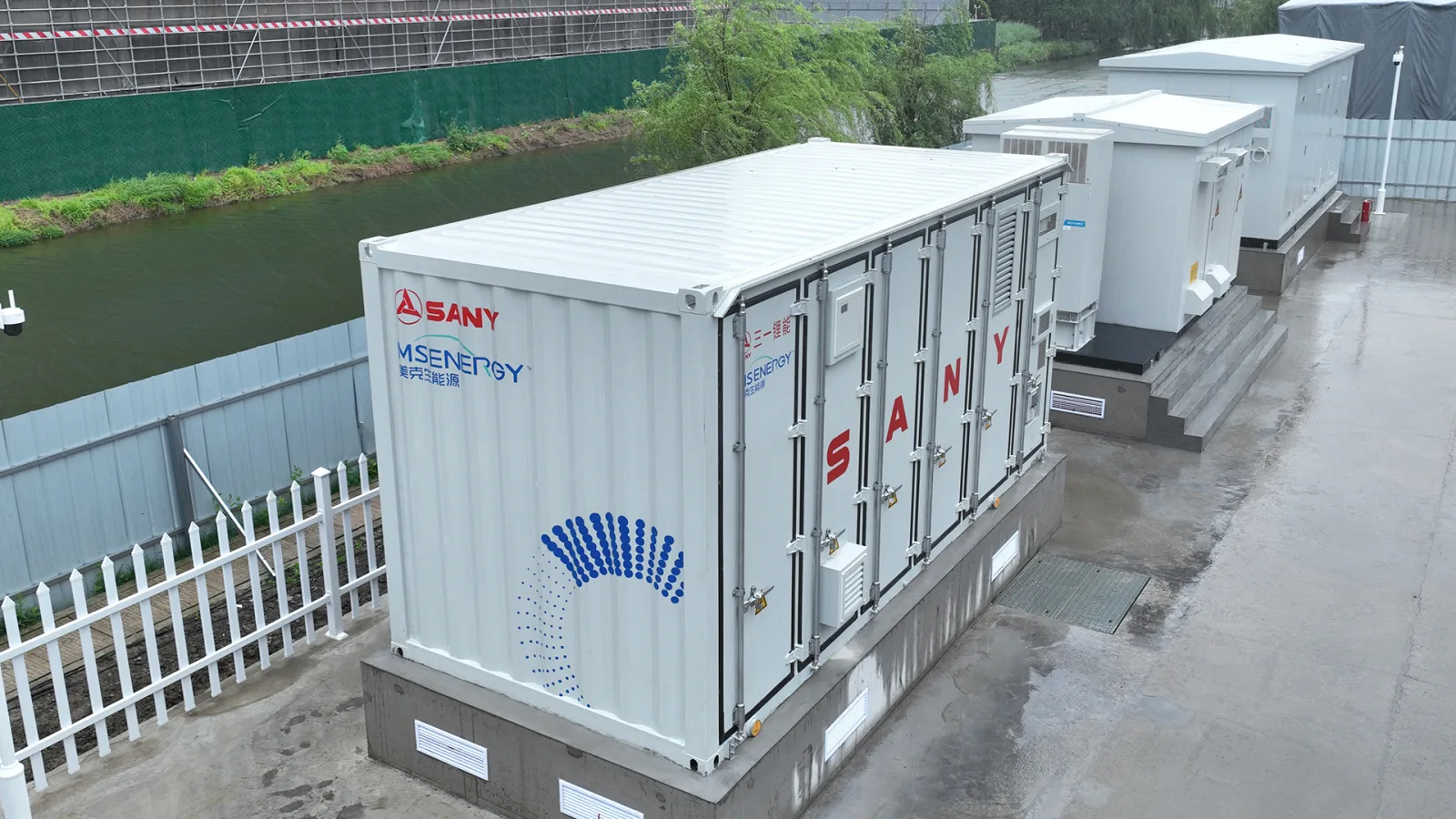 SANY ESX5016 Container Energy Storage sənaye texnikası