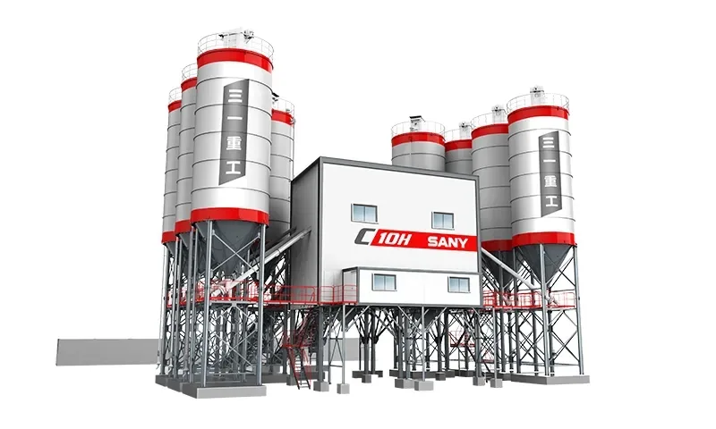 SANY HZS180C10H Batching Plant sənaye texnikası