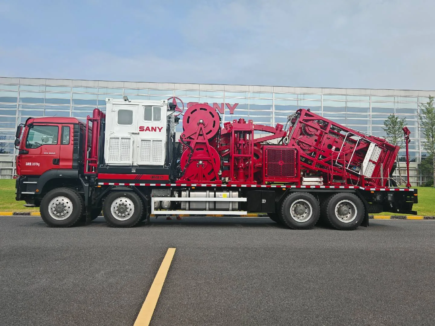 SANY LGC270/LGT270/LGQ270 Coiled Tubing Equipment sənaye texnikası