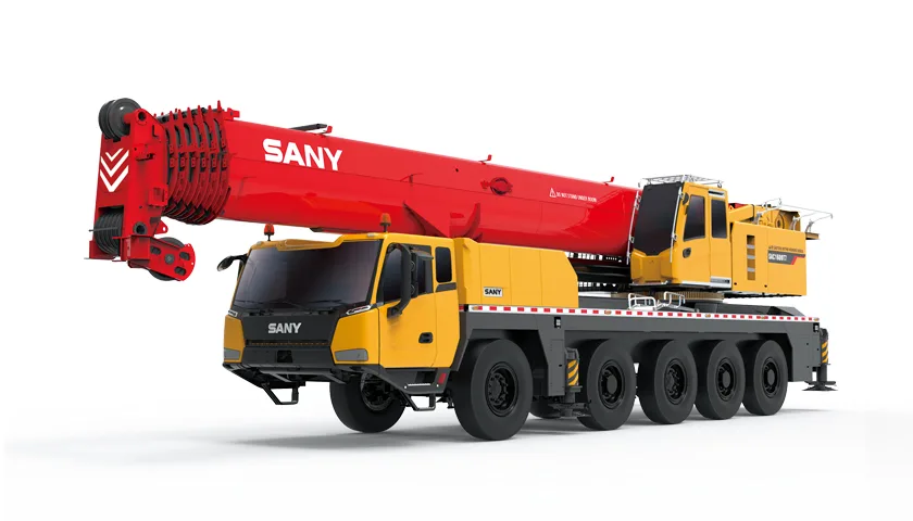 SANY SAC1600T7 All-terrain Crane sənaye texnikası