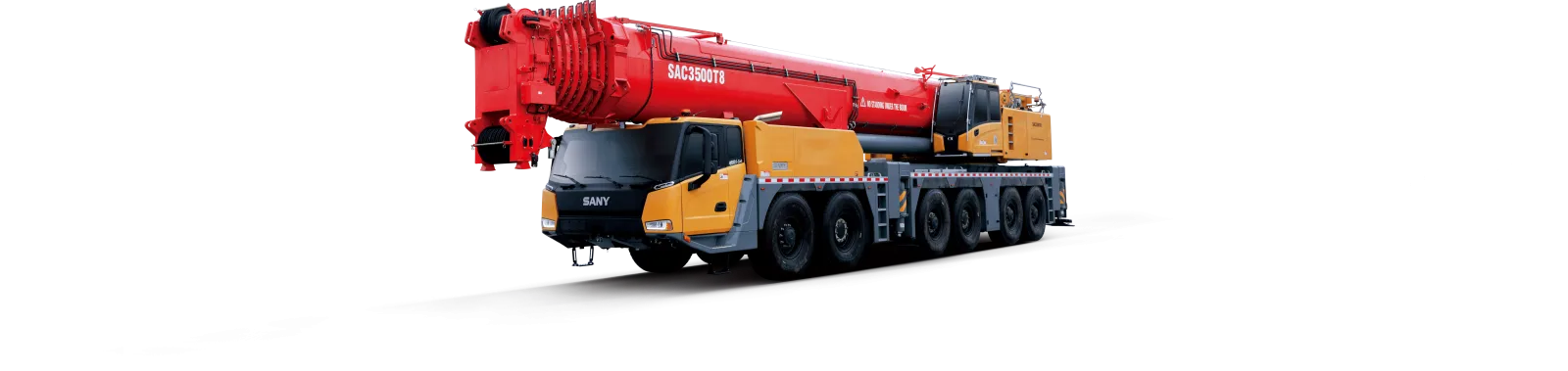 SANY SAC3500T8 All-terrain Crane sənaye texnikası