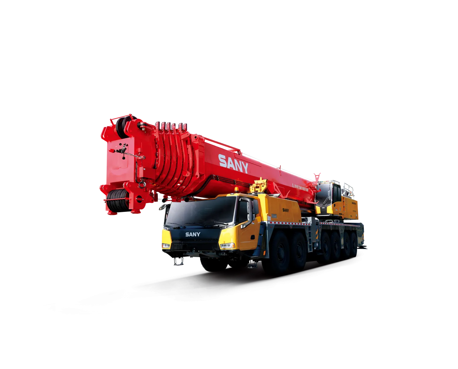 SANY SAC6000T8-8 All-terrain Crane sənaye texnikası