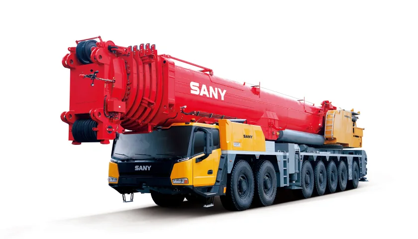 SANY SAC8000C7-8 All-terrain Crane sənaye texnikası