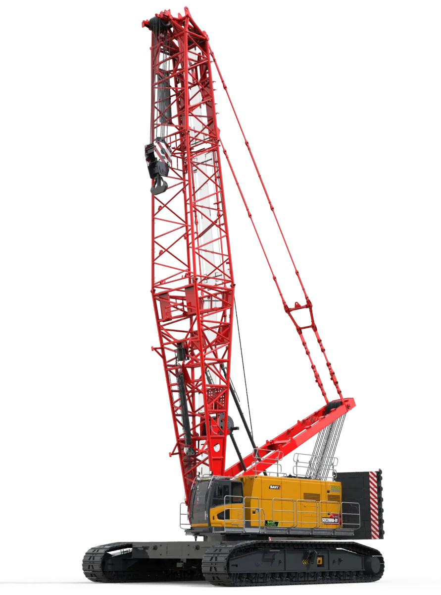 SANY SCC2000A-EV Crawler Crane sənaye texnikası