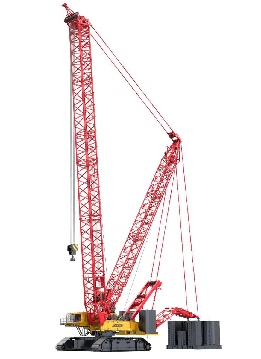 SANY SCC22000A Crawler Crane sənaye texnikası