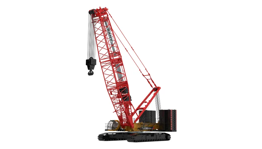 SANY SCC6000A-1 Crawler Crane sənaye texnikası
