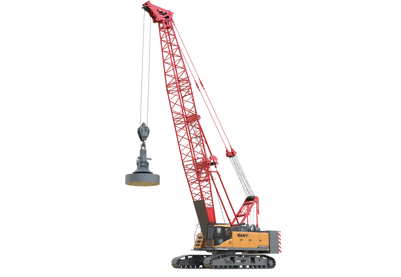 SANY SCC750HD/Q-A Crawler Crane sənaye texnikası