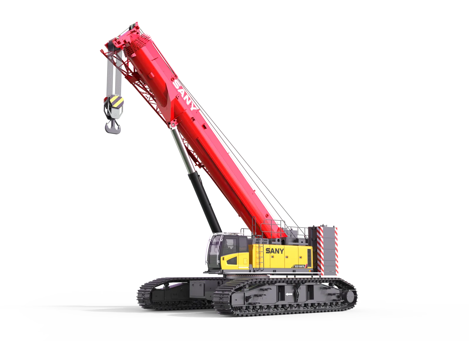 SANY SCE1500TB Crawler Crane sənaye texnikası