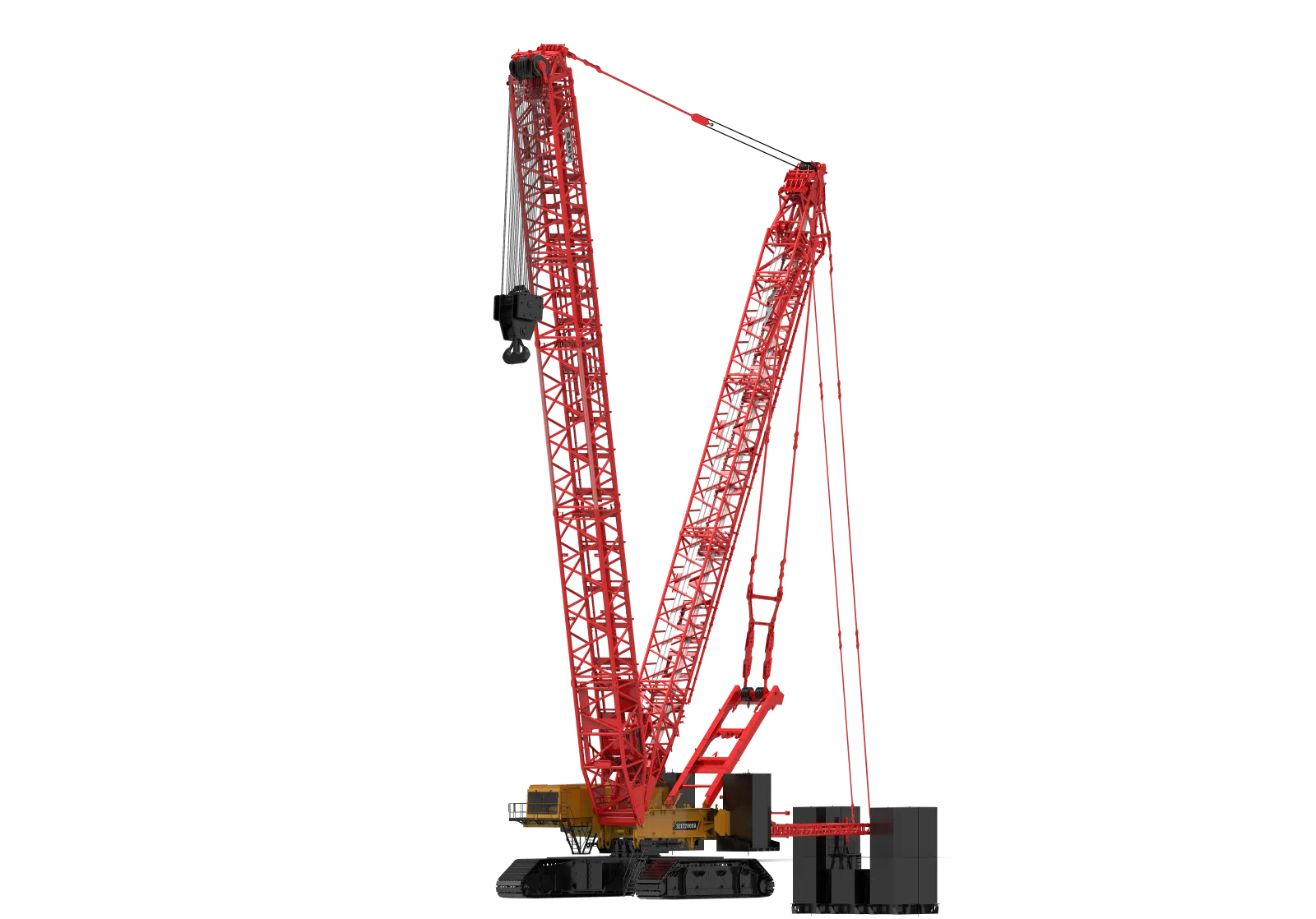 SANY SCE22000A Crawler Crane sənaye texnikası