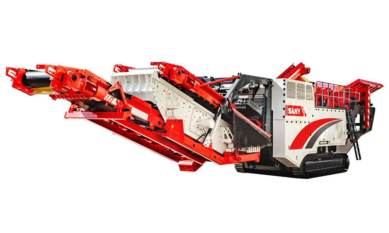 SANY SCIM1213RC6A Mobile Impact Crusher sənaye texnikası