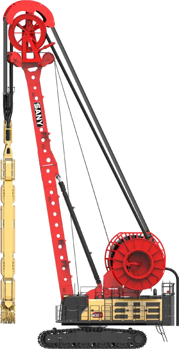 SANY SDC125 Trench Cutter sənaye texnikası