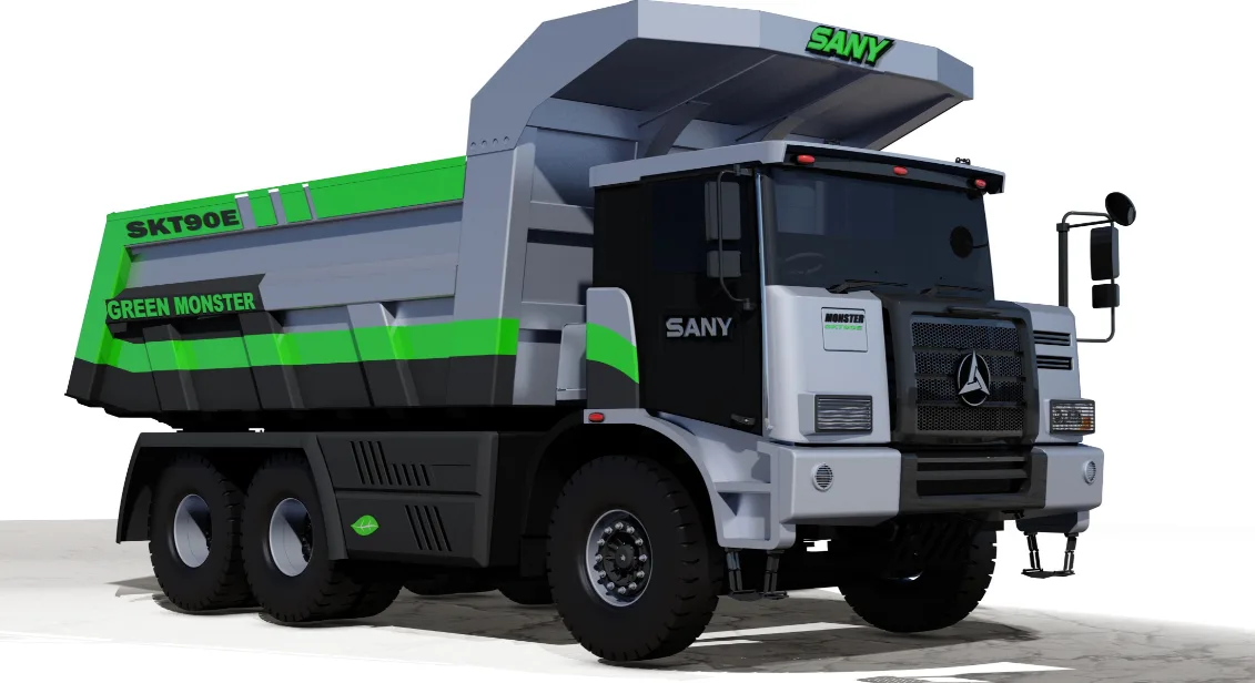SANY SKT90E Off-highway Mining Truck sənaye texnikası