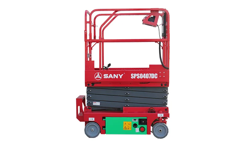 SANY SPS0407DC Scissor Lift sənaye texnikası