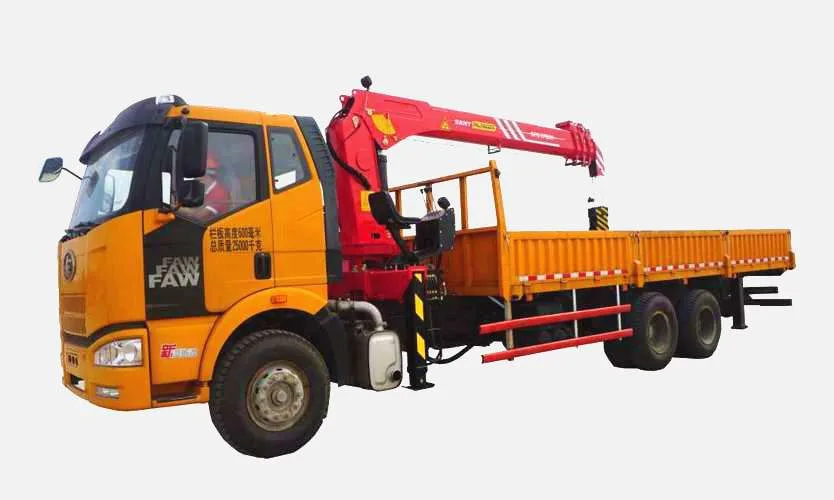 SANY SPS17500 Loader Crane sənaye texnikası