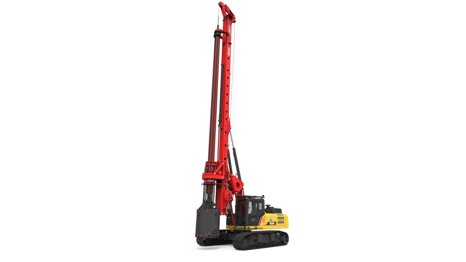 SANY SR155-C10 Rotary Drilling Rig sənaye texnikası