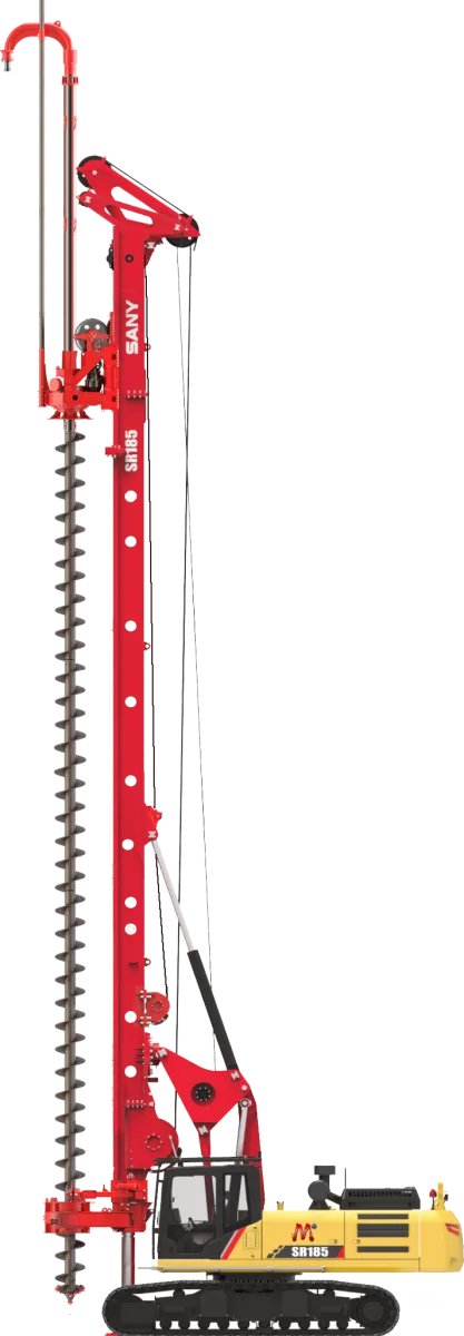 SANY SR185-MIII Rotary Drilling Rig sənaye texnikası