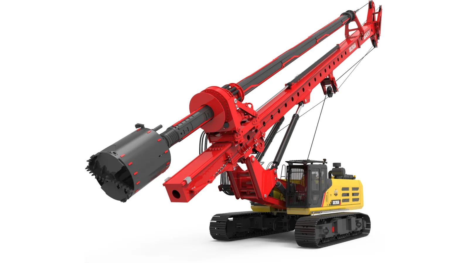 SANY SR285R-C10 Rotary Drilling Rig sənaye texnikası