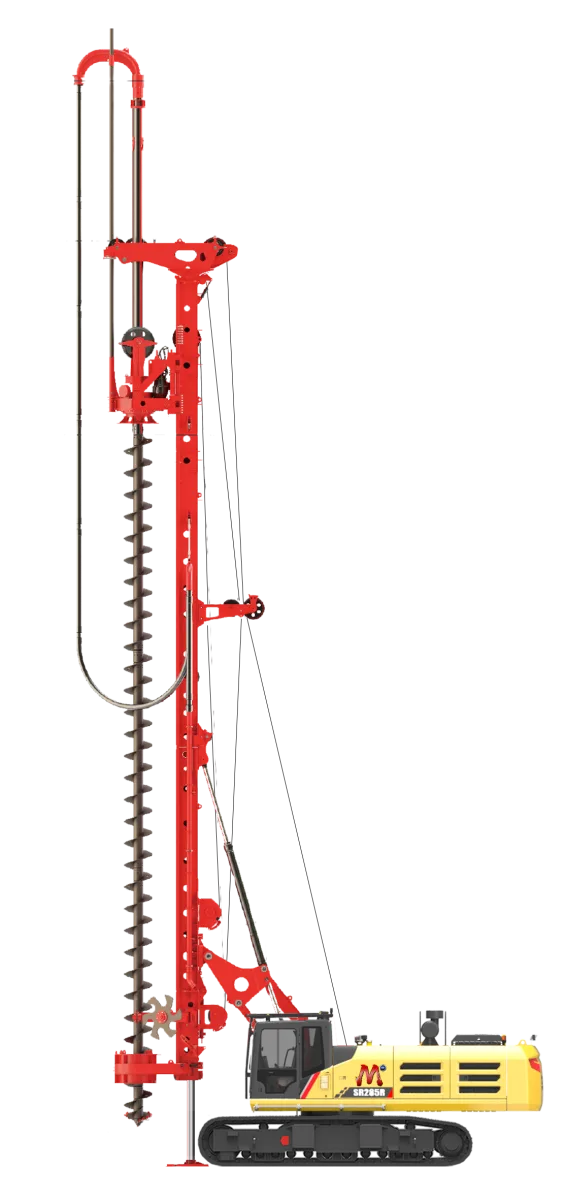 SANY SR285R-MIII Rotary Drilling Rig sənaye texnikası