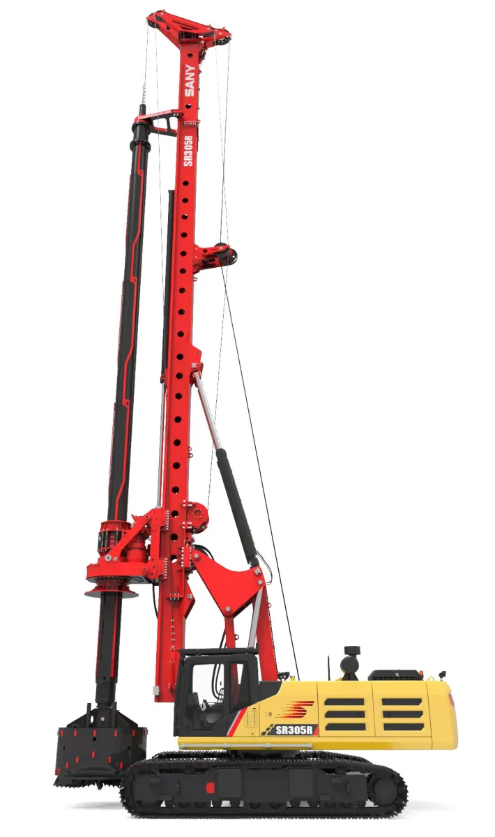 SANY SR305R-S Rotary Drilling Rig sənaye texnikası