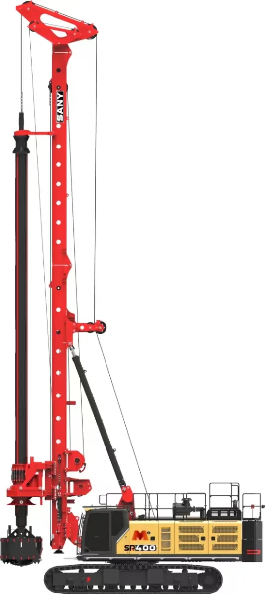 SANY SR400M-V Rotary Drilling Rig sənaye texnikası