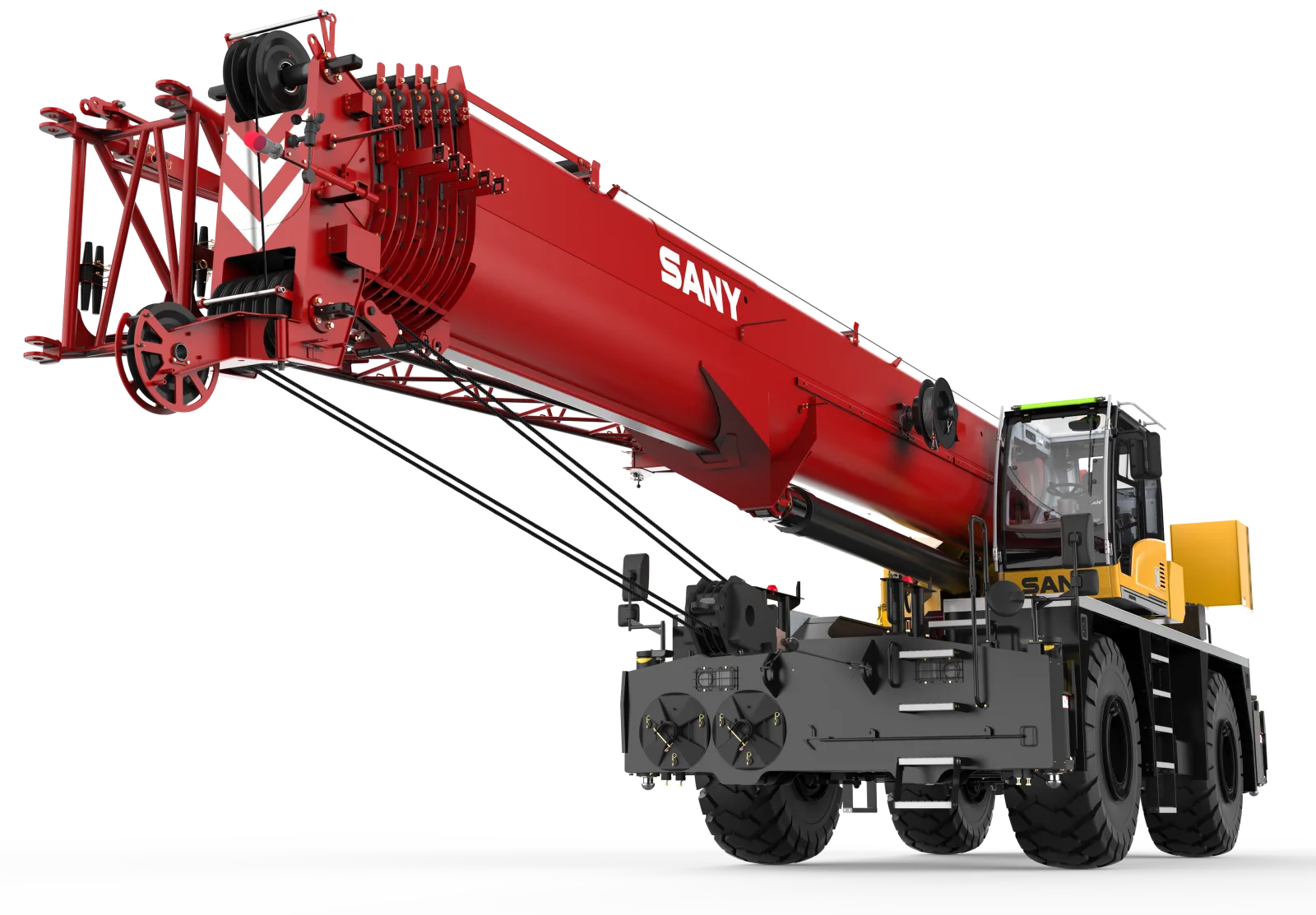 SANY SRA1200A Rough-terrain Crane sənaye texnikası