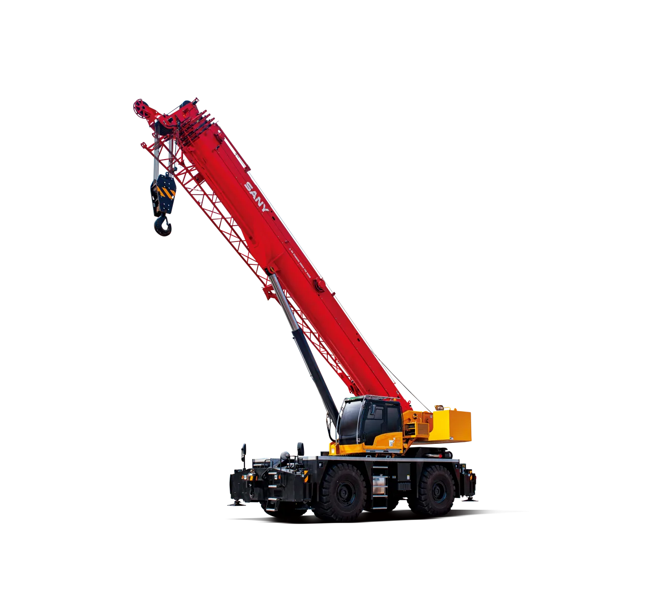 SANY SRC900T Rough-terrain Crane sənaye texnikası