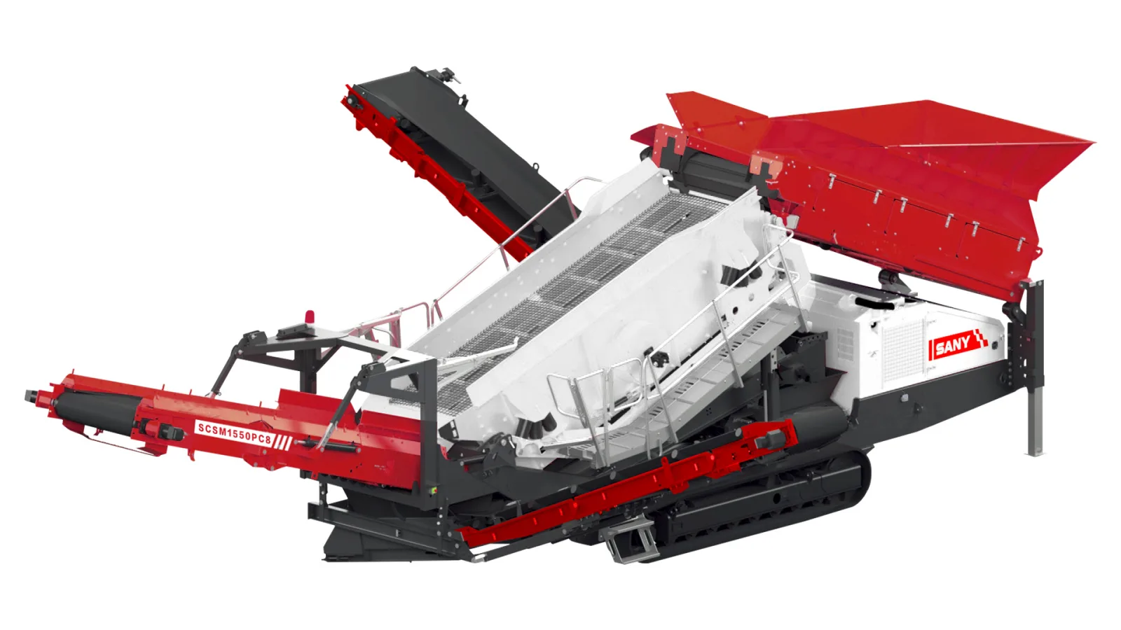 SANY SS15PD6 Mobile Screening Plants sənaye texnikası