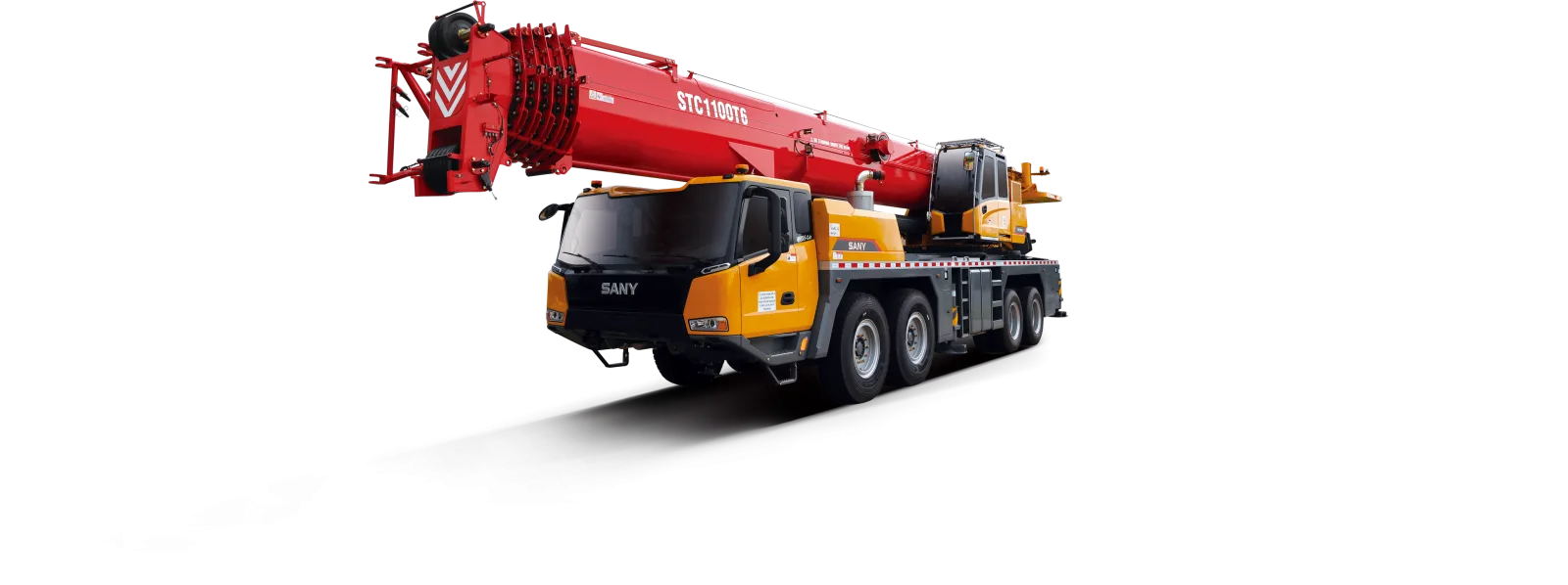 SANY STC1100T6 Truck Crane sənaye texnikası