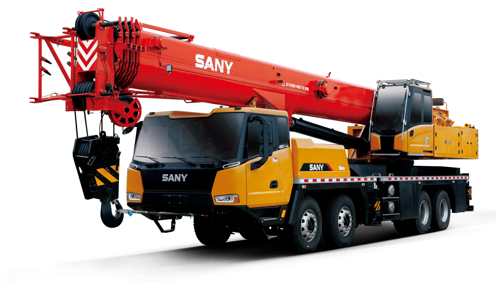 SANY STC500E5BEV Truck Crane sənaye texnikası