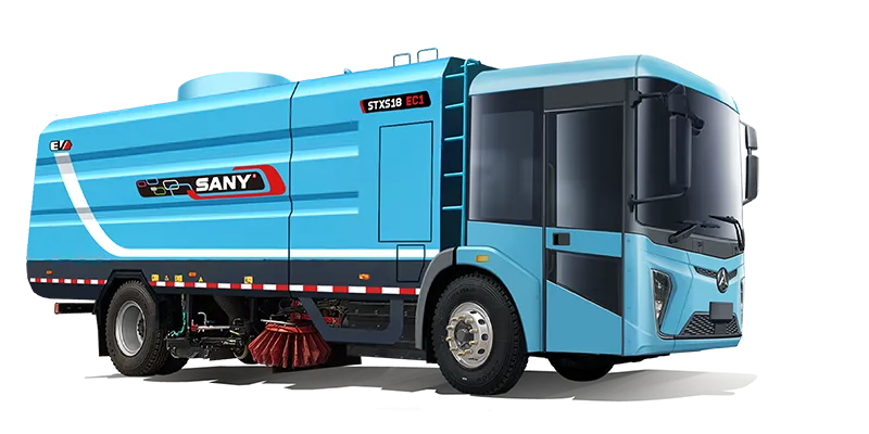 SANY STXS18EY243 Electric Sweeper truck sənaye texnikası