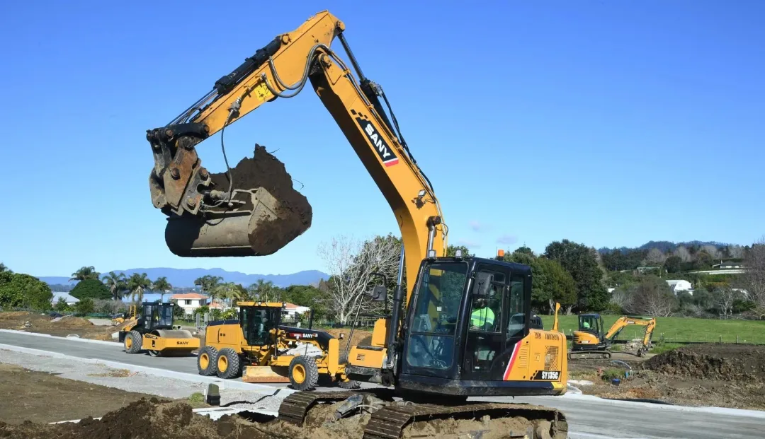 SANY SY135C(Tier4 F & Stage Ⅴ) Small Excavator sənaye texnikası