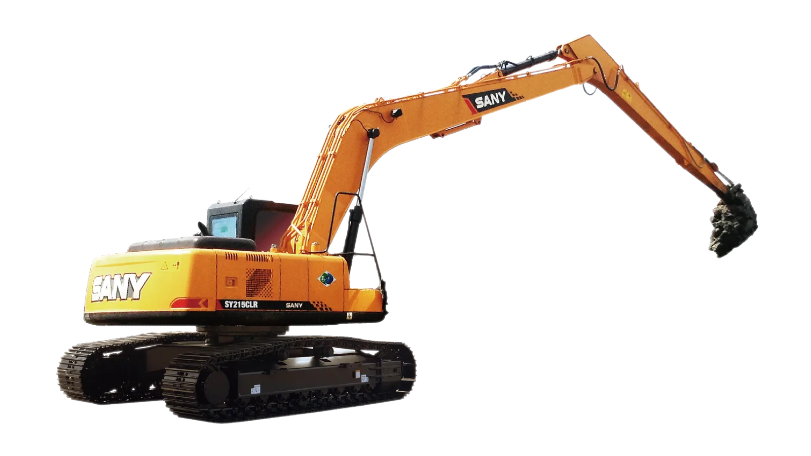 SANY SY215CLR Medium Excavator sənaye texnikası
