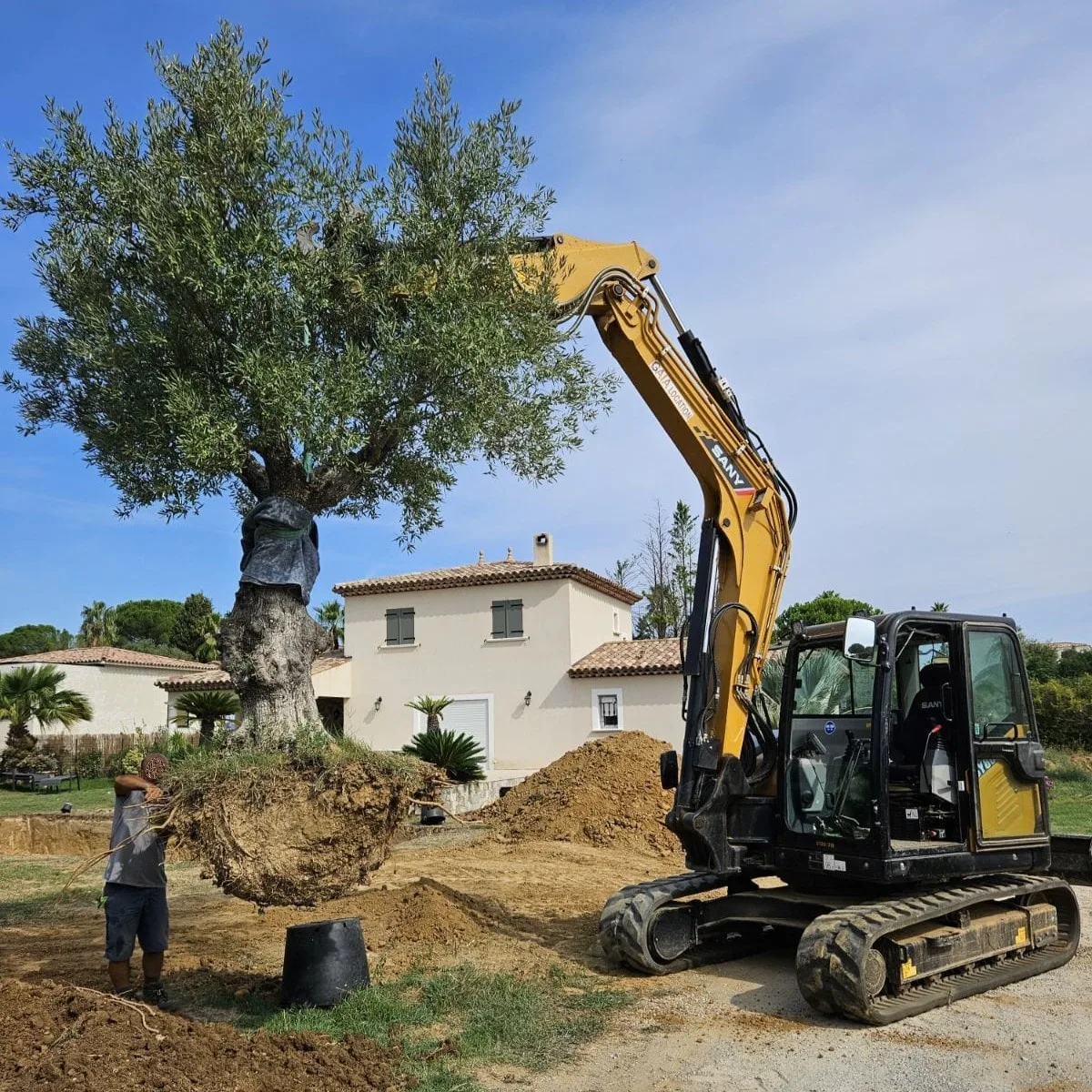SANY SY80U Small Excavator sənaye texnikası
