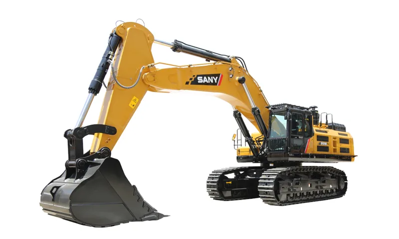 SANY SY870H Large Excavator sənaye texnikası