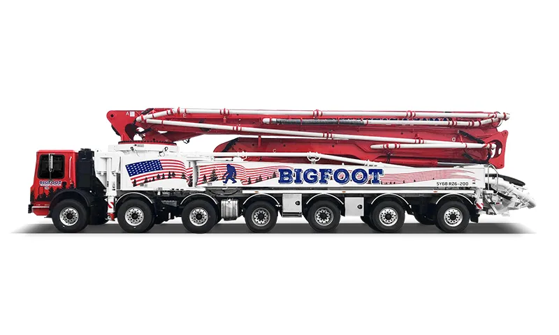 SANY SYM5590THB 680C-10(SZ-AM) Truck-mounted Concrete Pump sənaye texnikası